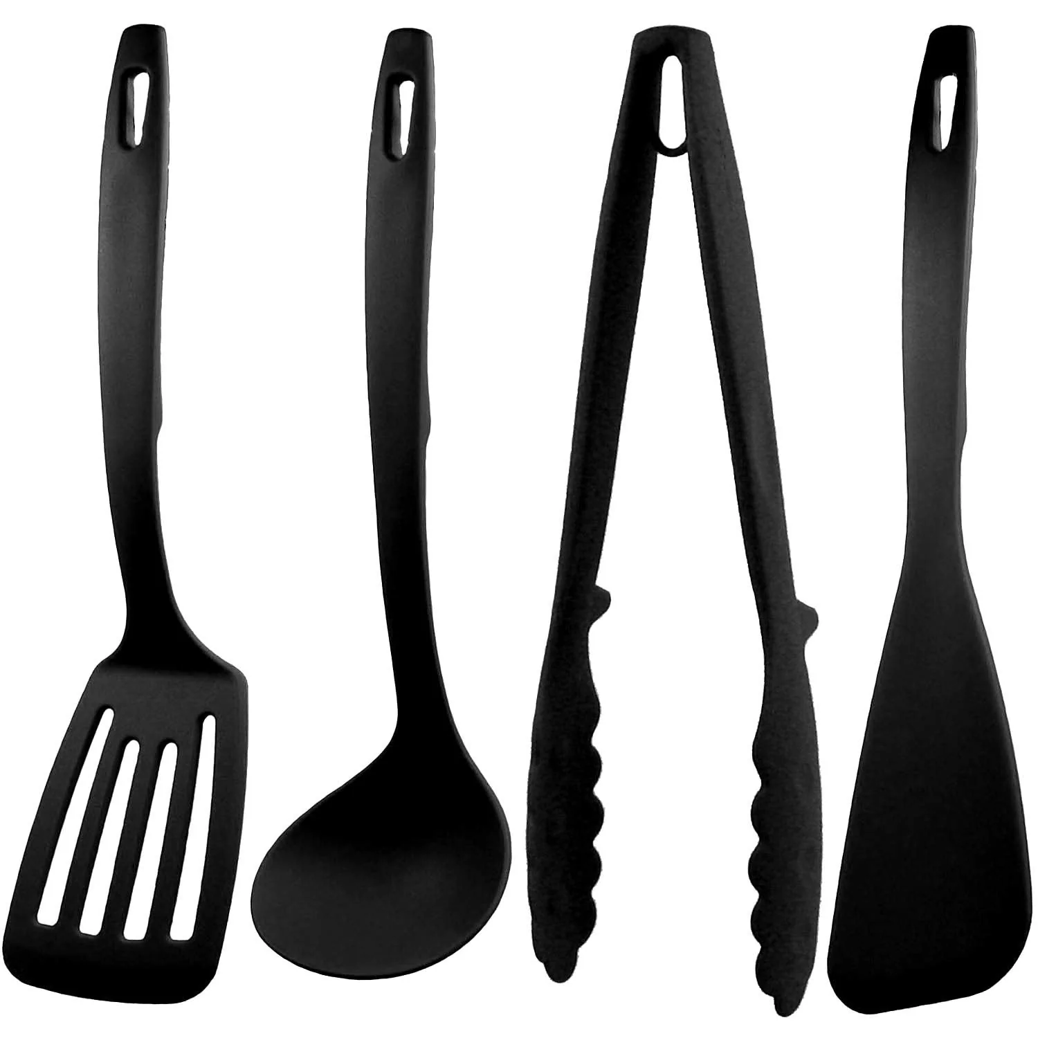 Nagao Tsubame-Sanjo 4-Piece Kitchen Tool Set Black Made in Japan