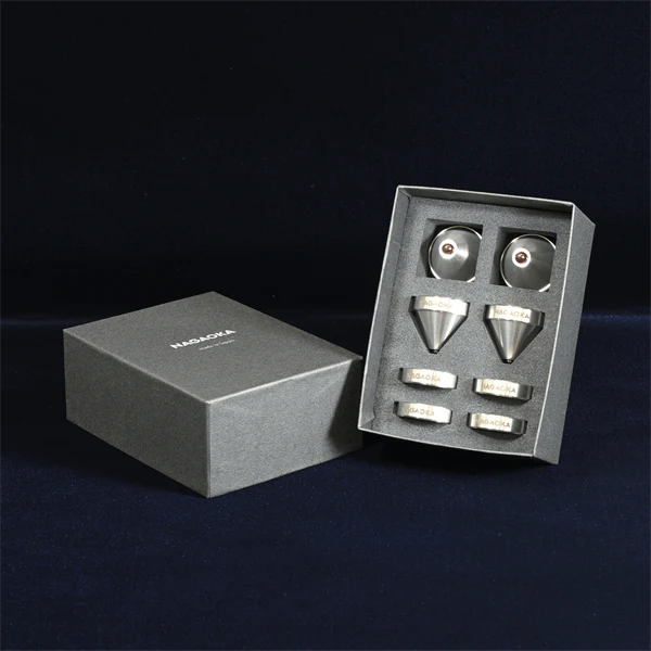 NAGAOKA Audio Insulator Stainless & Ruby INS-SU01 Made in Japan - Image 2