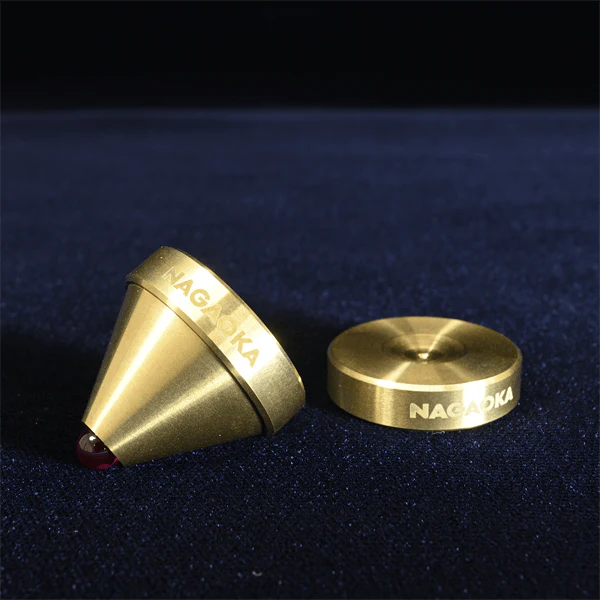 NAGAOKA Insulator for Audio Ruby + Brass INS-BR02 - Image 5