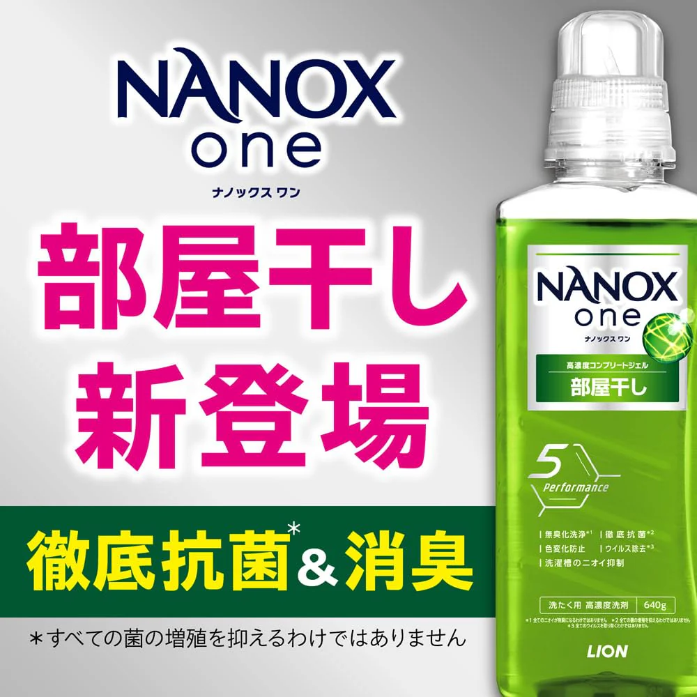 Nanox One Room Drying Detergent 640g Forest Green Odor Control Antibacterial - Image 2
