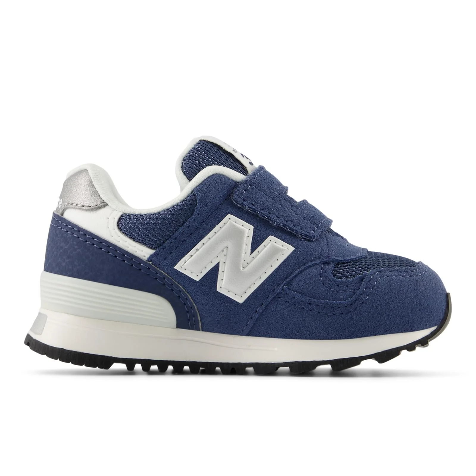 New Balance Kids Sneakers Wide Fit Magic Tape IO313 Navy - Image 8
