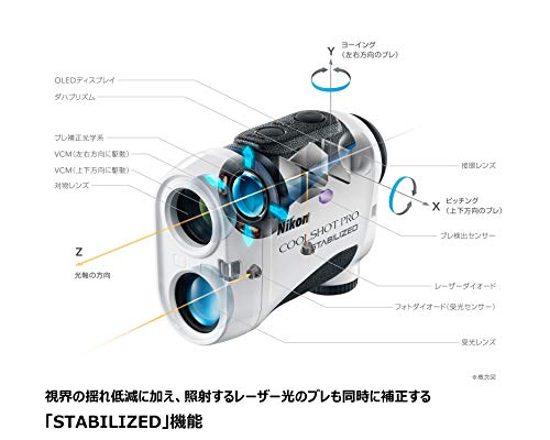 Nikon Laser Distance Meter for Golf COOLSHOT PRO STABILIZED - Image 9