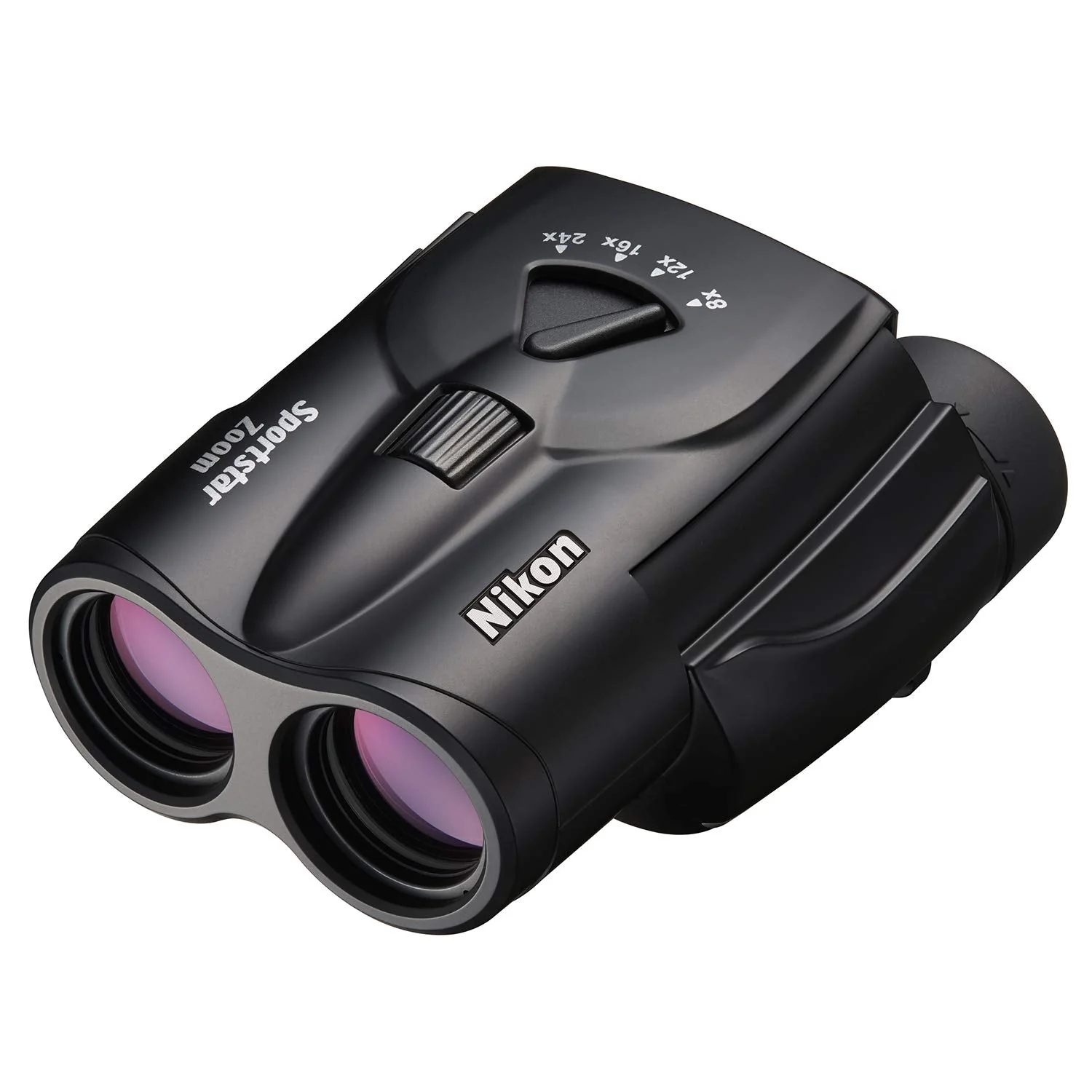 Nikon Zoom Binoculars Sportstar Zoom 8-24x25 Polo Prism SPZ8-24X25BK Black