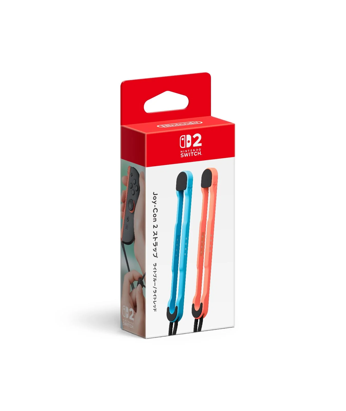 Nintendo Joy-Con Strap Set Light Blue and Light Red for Controllers