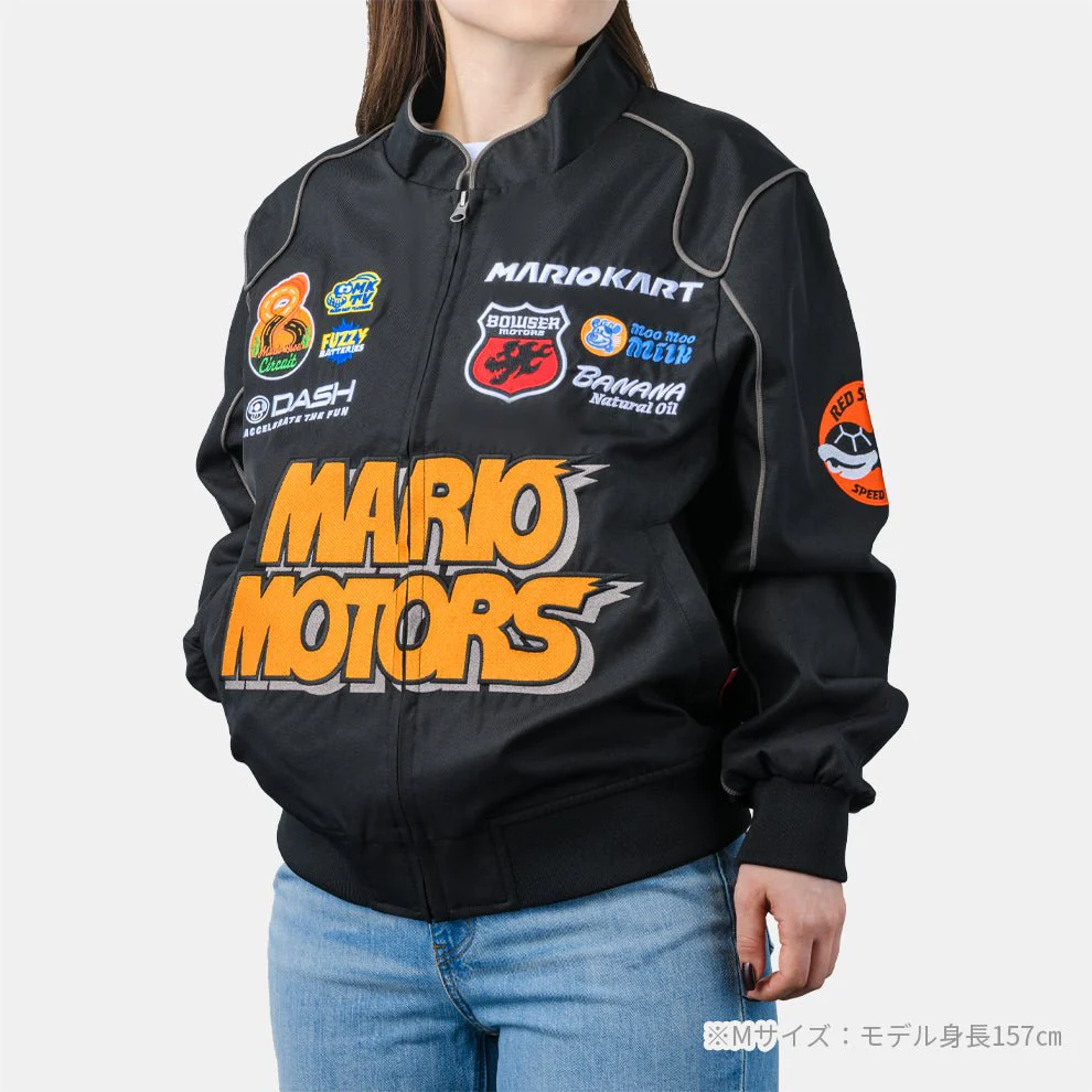 Nintendo Mario Kart World racing jacket embroidered - Image 6