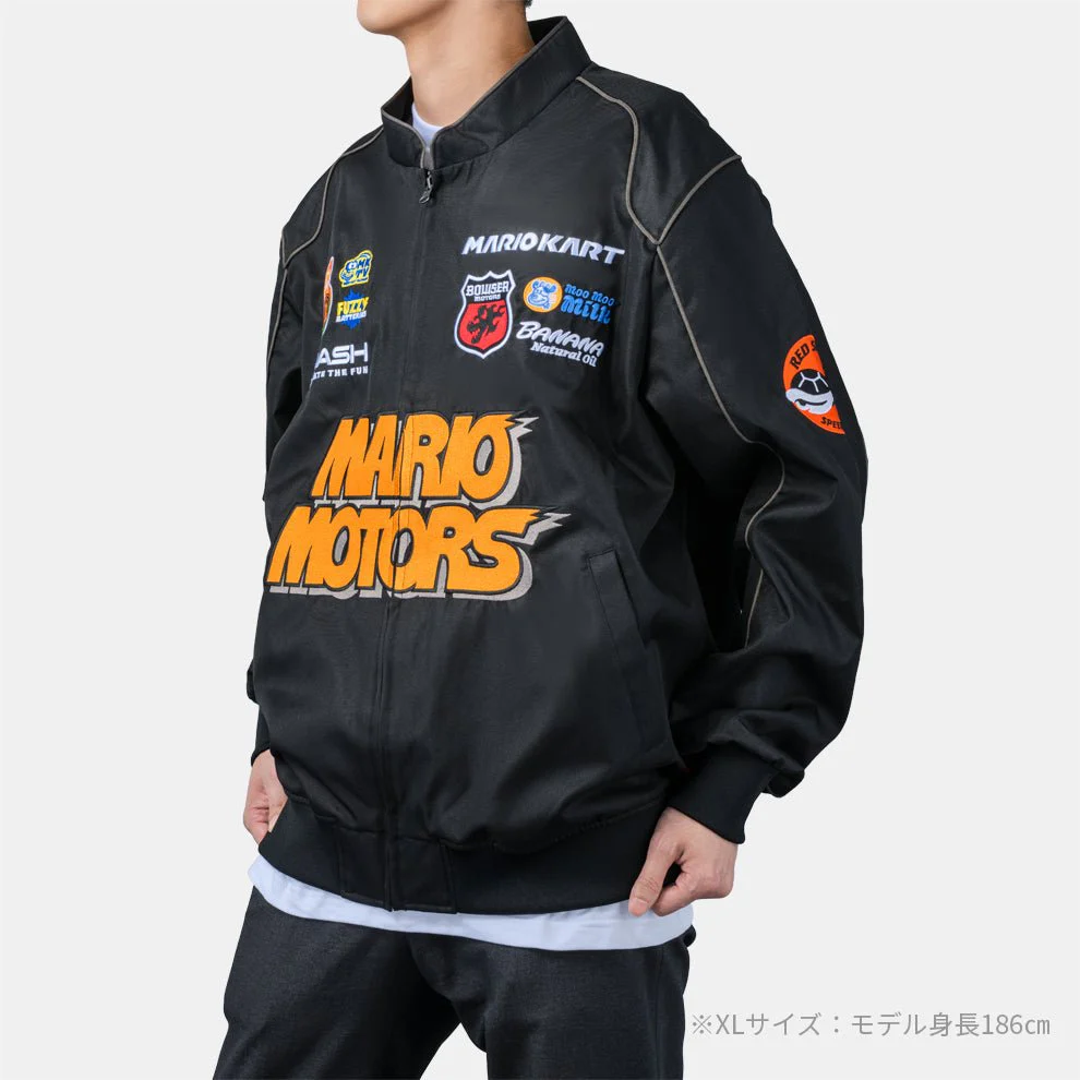 Nintendo Mario Kart World racing jacket embroidered - Image 8