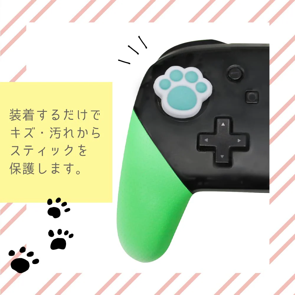 Nintendo Switch Pro Controller Analog Stick Covers Allone Silicone Thumb Grips Non Slip 2 Pack - Image 4