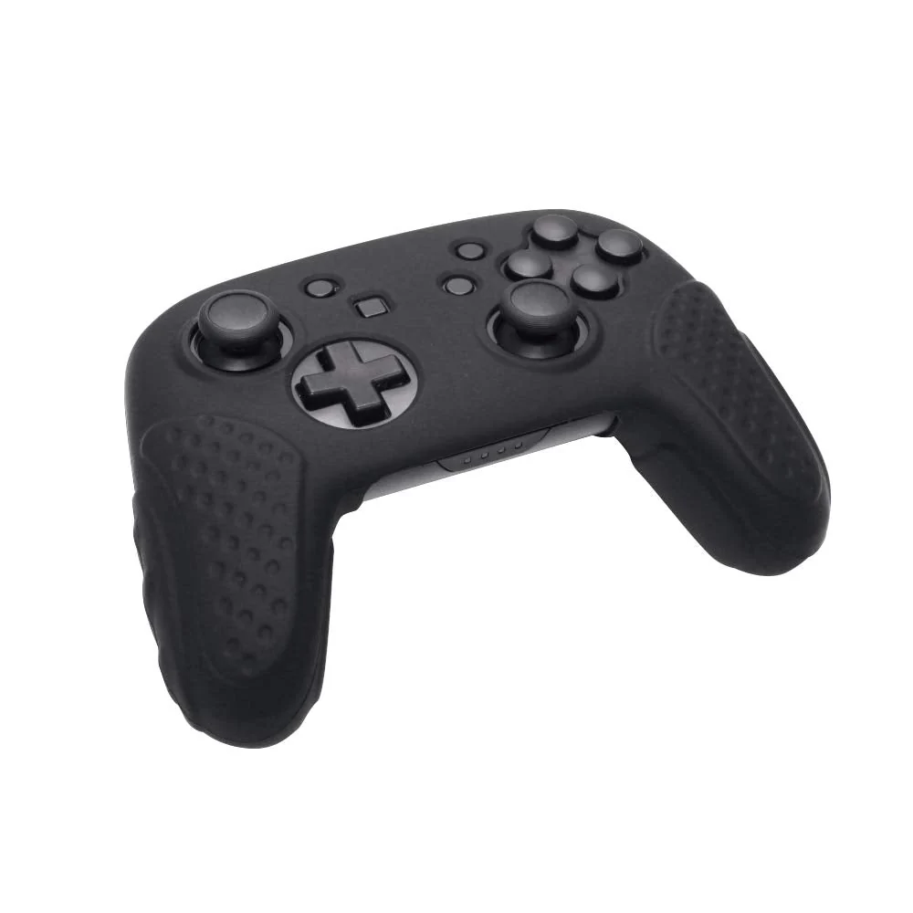 Nintendo Switch Pro Controller Silicone Cover Black Extra Thick Grip by Allone - Image 2