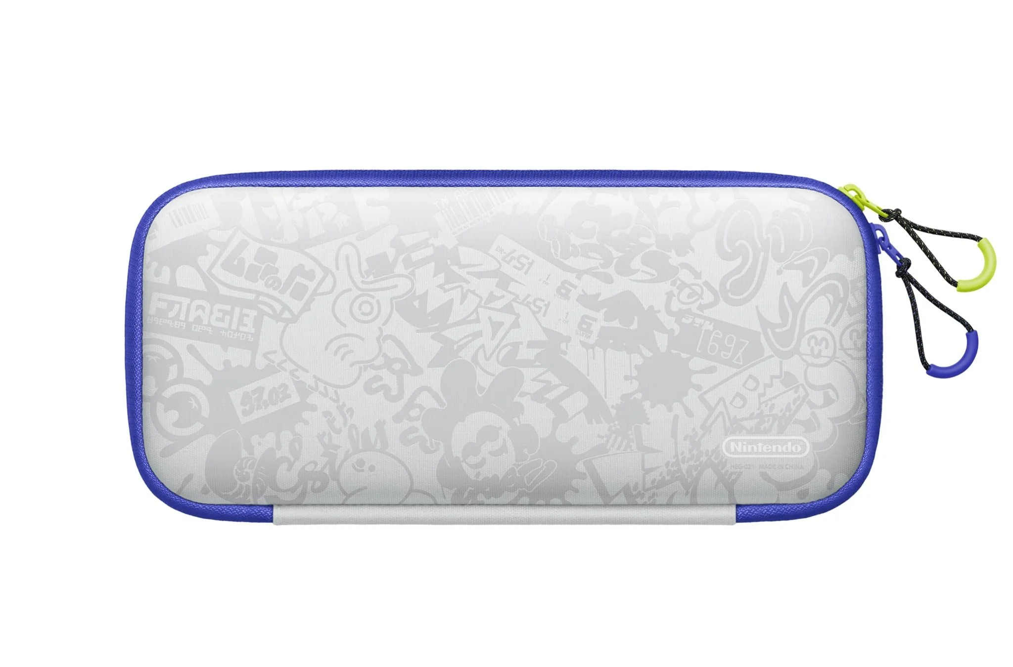 Nintendo Switch Splatoon 3 Carrying Case with Screen Protector - Image 2
