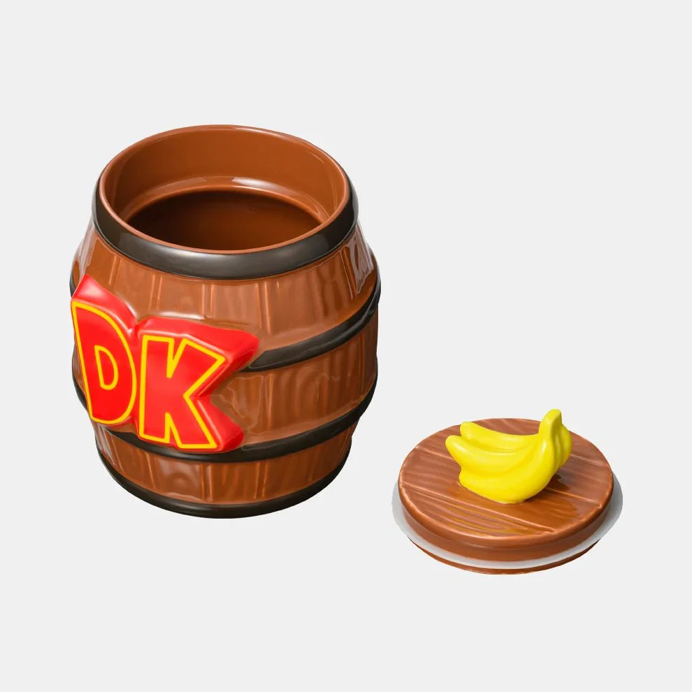 Nintendo TOKYO Canister DK Barrel Donkey Kong - Image 2