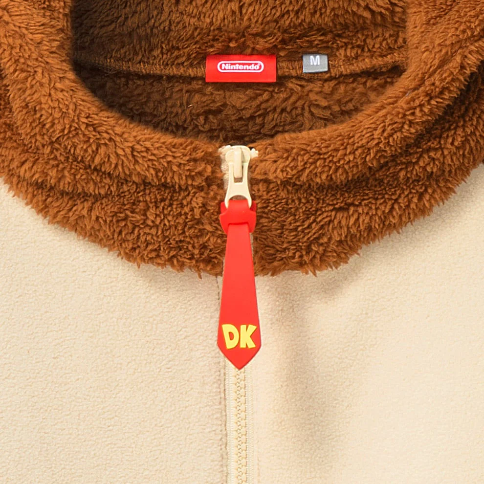 Nintendo TOKYO Fleece Hoodie Donkey Kong L Size - Image 4