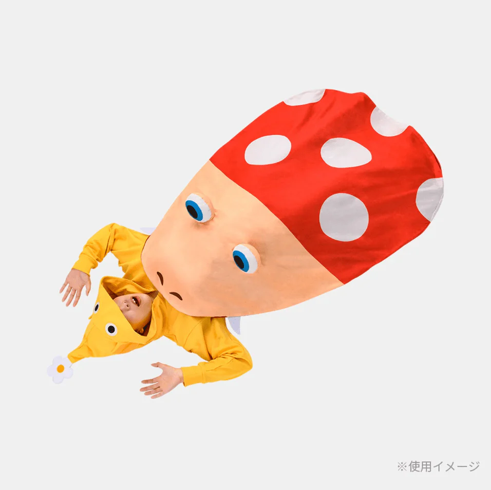 Nintendo TOKYO•OSAKA Store PIKMIN Blanket Red Bulborb - Image 3