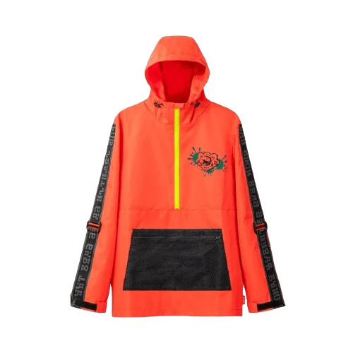 Nintendo Tokyo Splatoon 3 Front Zip Hoodie SALMON RUN