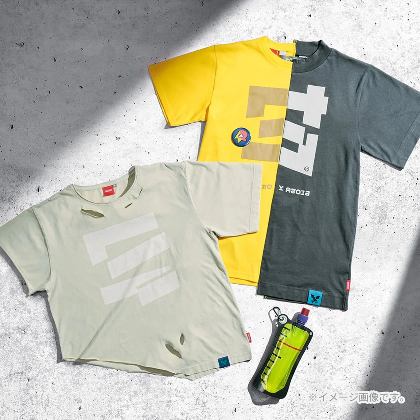 Nintendo Tokyo SPLATOON 3 Tri-Shred Tee Shirt Clothes Sakiika - Image 4