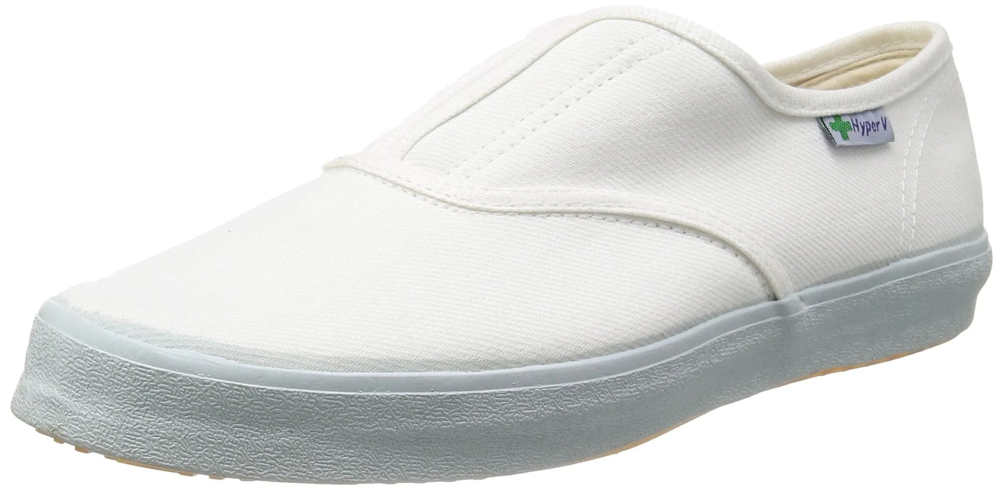 Nisshin Rubber Work Shoes Hyper V Slip Resistant Lightweight No Toe Cap 1000 White