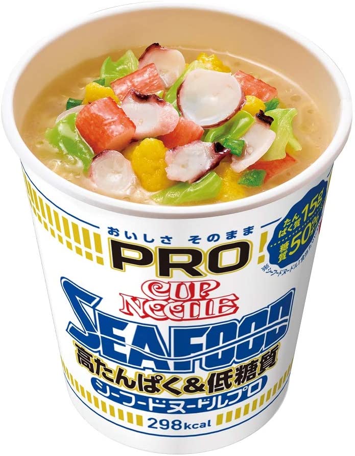 Nissin Cup Noodles Seafood PRO Ramen  (Pack of 12) - Image 6