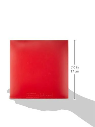 Nittaku Table Tennis Rubber Fastarc G1 Inverted Soft Tension Red NR8702 - Image 6