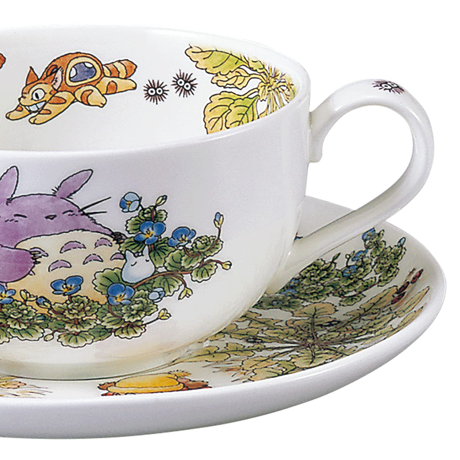 Noritake Milk Tea Cup & Saucer 325ml My Neighbor Totoro Veronica Design Microwave Safe Microwave Safe 325cc T97285A - Image 3