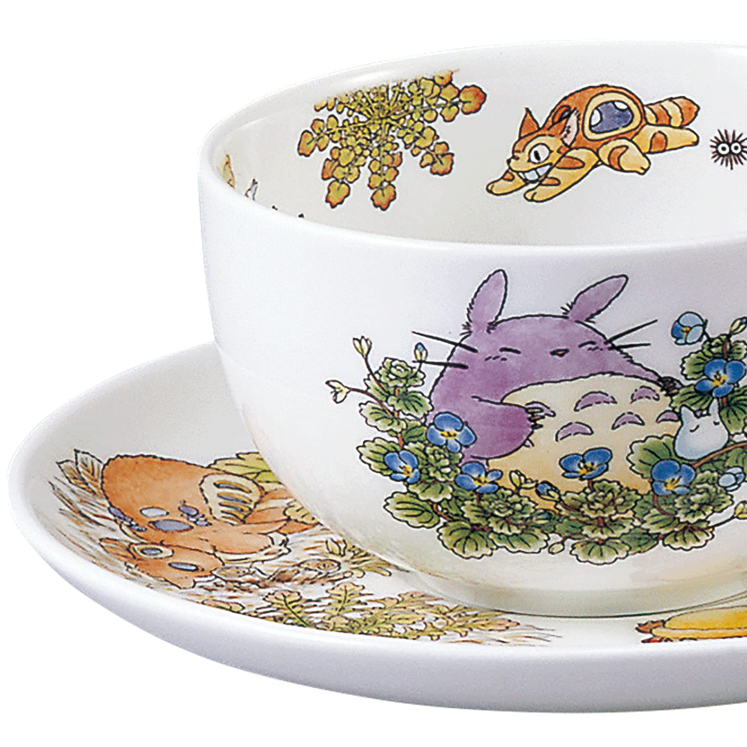 Noritake Milk Tea Cup & Saucer 325ml My Neighbor Totoro Veronica Design Microwave Safe Microwave Safe 325cc T97285A - Image 4
