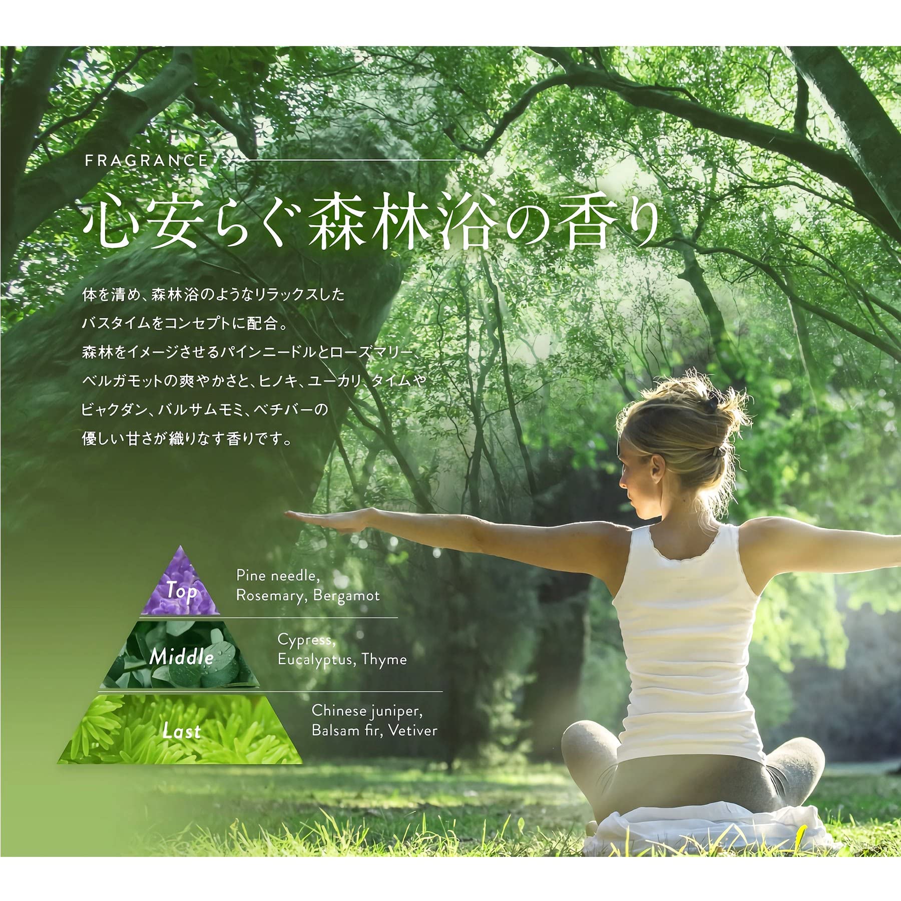 Off&Relax Deep Cleanse Shampoo Relaxing Forest 15.55 fl oz - Image 5