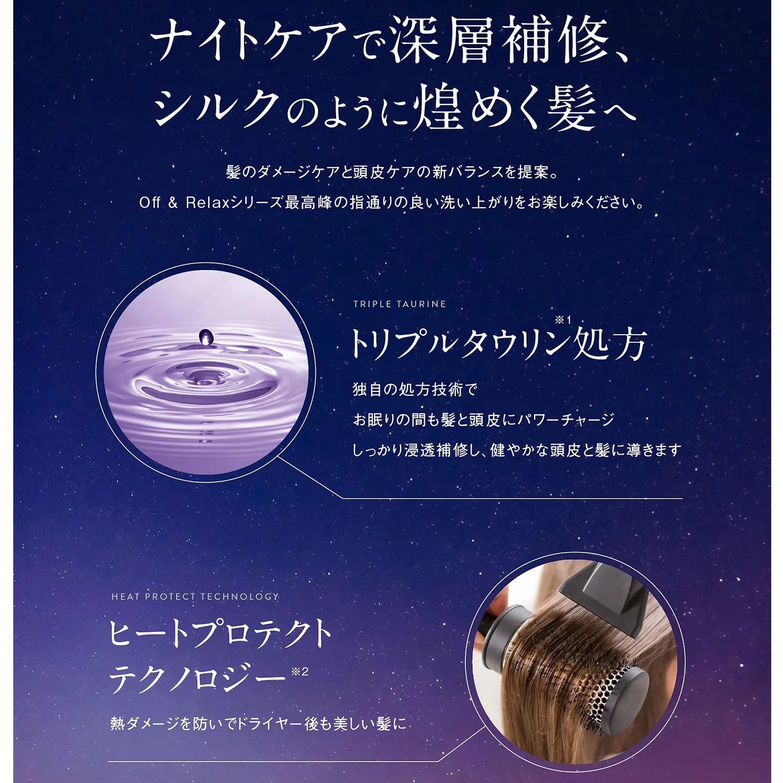 Off&Relax Refresh Spa Treatment Silky Night Repair 460m - Image 3