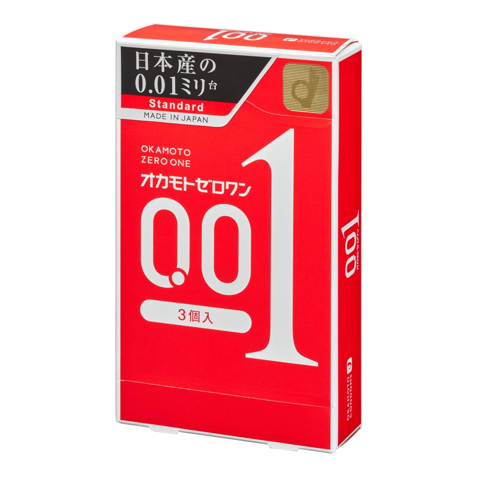 Okamoto Condoms Okamoto Zero One 0.01mm 3pcs