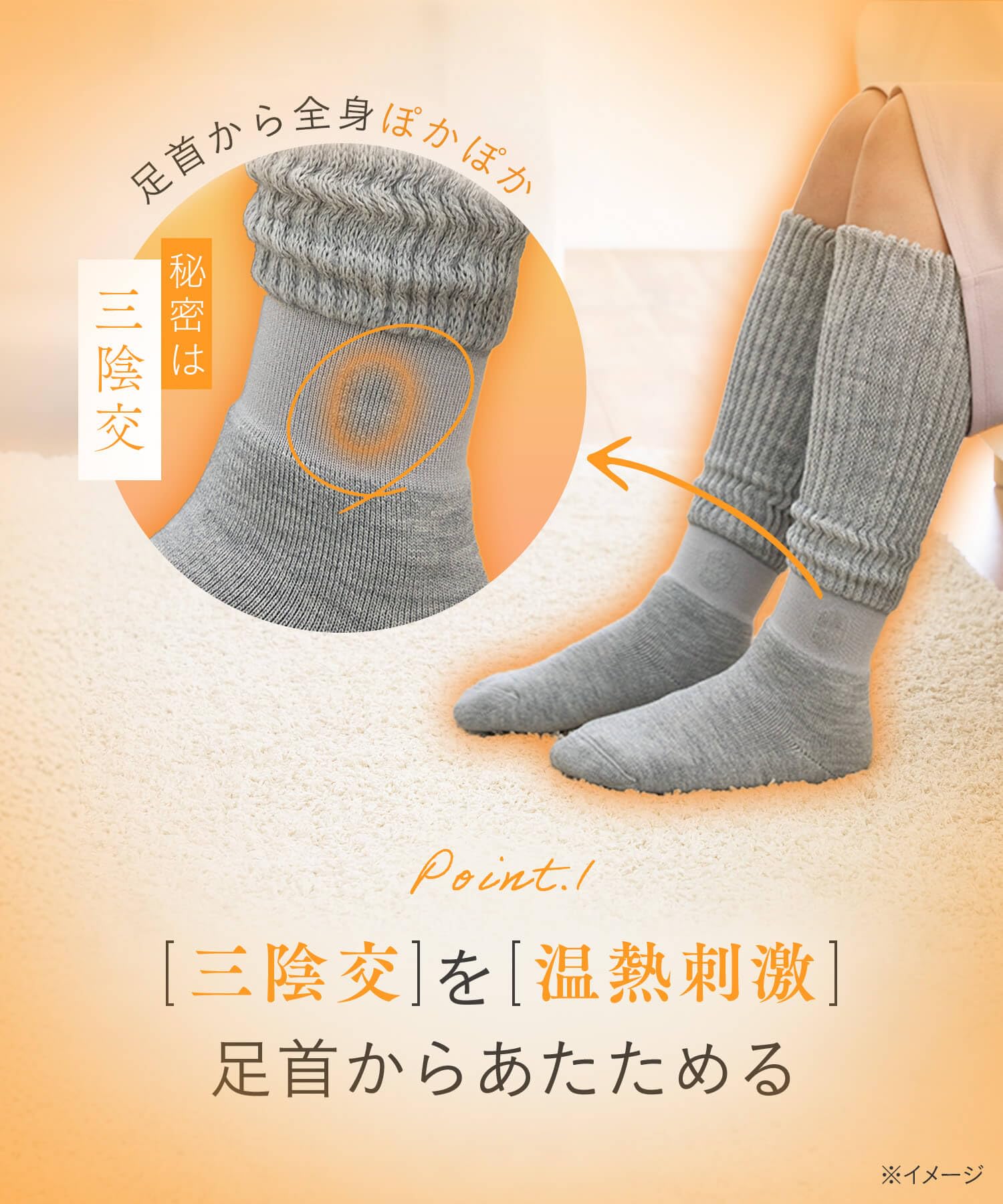 Okamoto Kotatsu-Style Warm Room Socks for Women Mocha Brown Single 23-25cm - Image 6