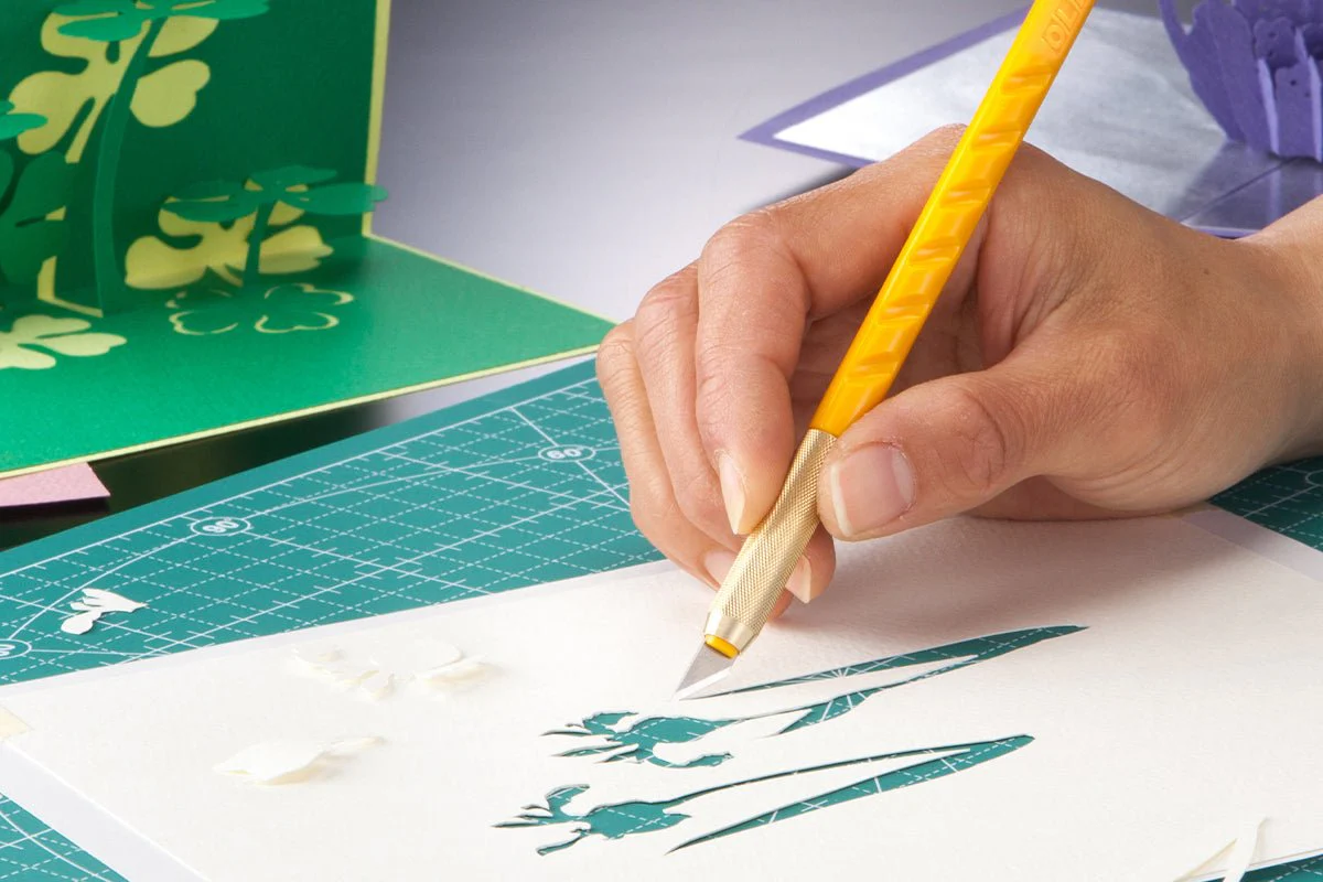 OLFA Art Knife (for stationery) 10BS - Image 3