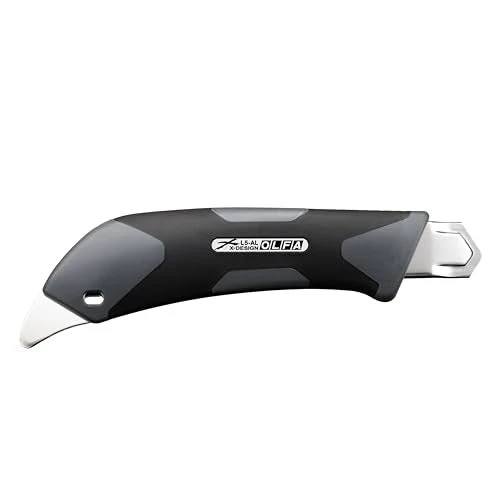 OLFA Hyper AL Gray Auto-Lock Utility Knife with Special Black Blade (193B-GRY) - Image 12