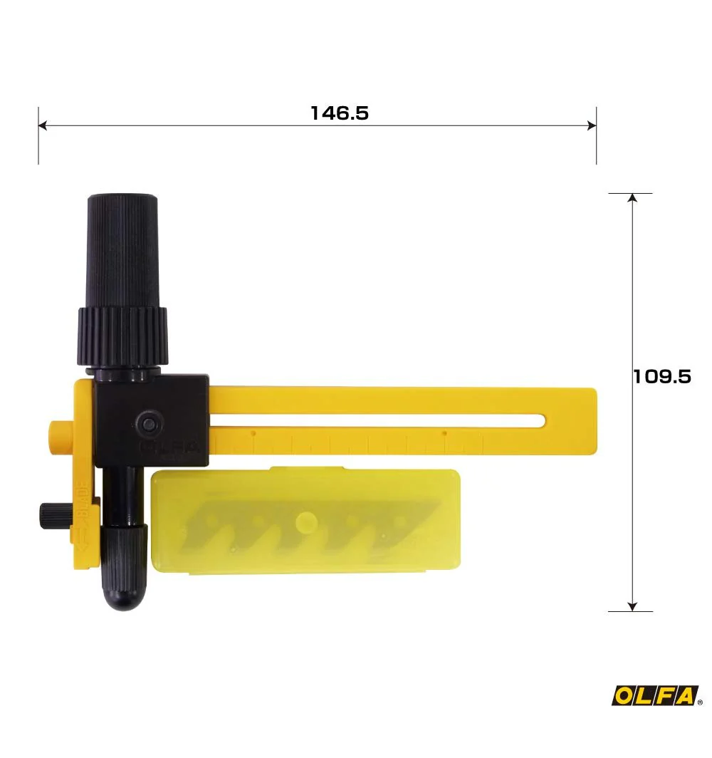 OLFA Ratchet Compass Cutter Precision Cutting Tool - Image 4