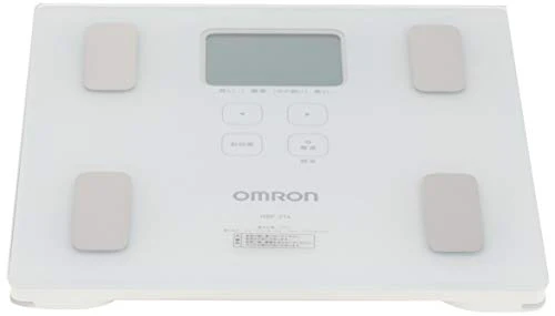 OMRON Body Weight & Body Composition Scale White HBF-214-W - Image 8