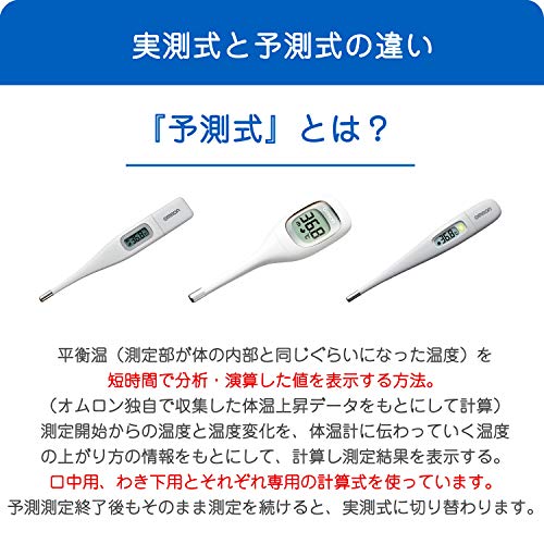 OMRON Electronic Thermometer Speed Thermometer 15-second Prediction Ken-on-kun MC-688 White - Image 4