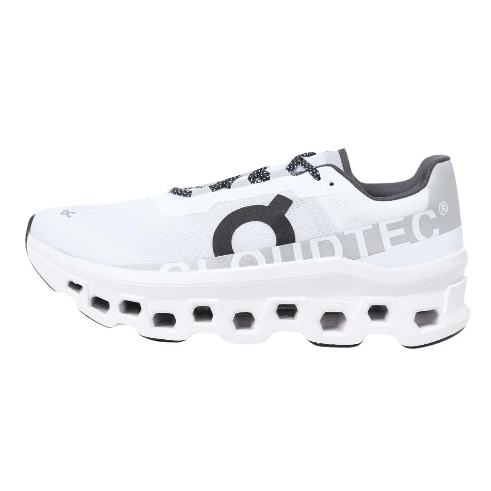 On Running Cloudmonster Running Shoes Men 6198434 All White - Image 6