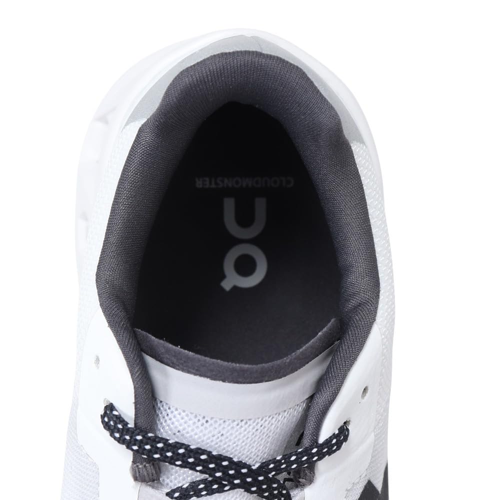On Running Cloudmonster Running Shoes Men 6198434 All White - Image 8