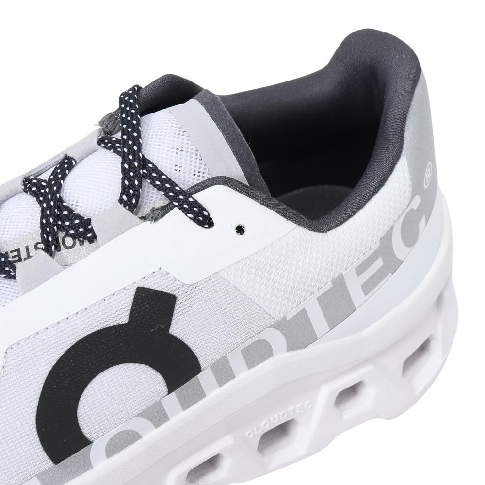 On Running Cloudmonster Running Shoes Men 6198434 All White - Image 9