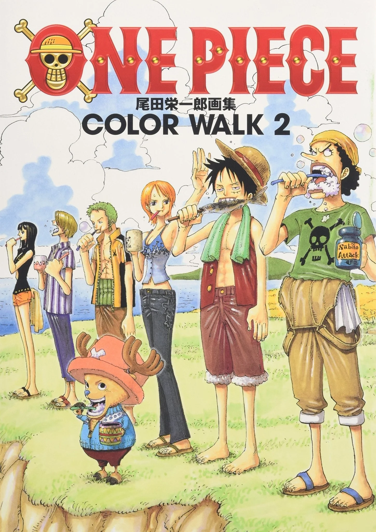 One Piece Art Book: Color Walk 2