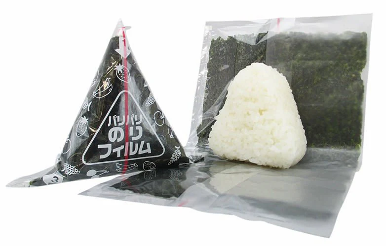 Onigiri Film Rice Ball Wrapping Sheets 50 Pieces - Image 2