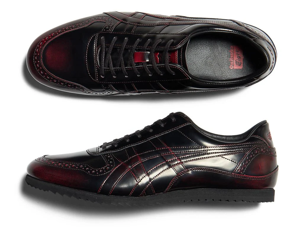 Onitsuka Tiger NIPPON MADE ULTIMATE TRAINER LICORICE BROWN/CLASSIC RED shose - Image 8