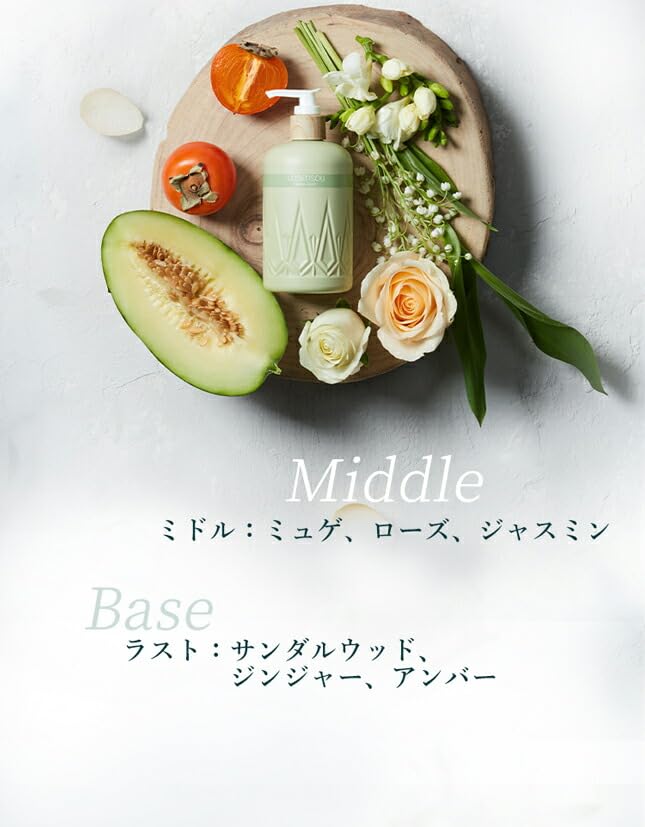 ONSENSOU Body Wash 300ml with Hot Spring Algae & White Clay Floral - Image 8