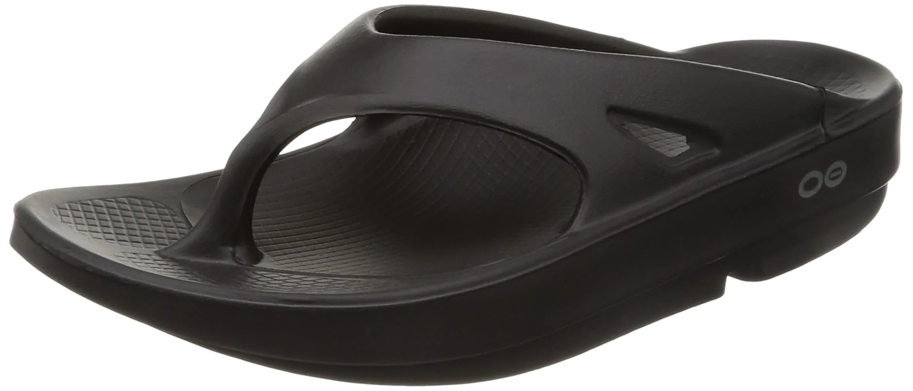 OOFOS Ooriginal Recovery Sandals Unisex Thong Black