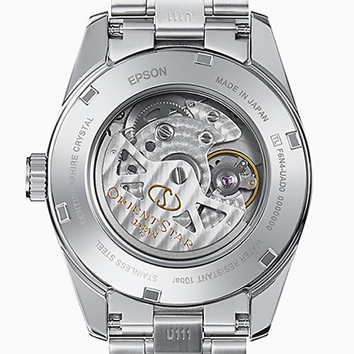 Orient Star Automatic Mechanical Watch RK-AU0006S White Silver Dial Men's - Image 4