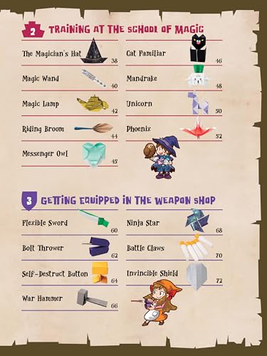 Origami Monsters & Magic: Creatures Skeletons Talismans Weapons & Treasure + Tricks - Image 4