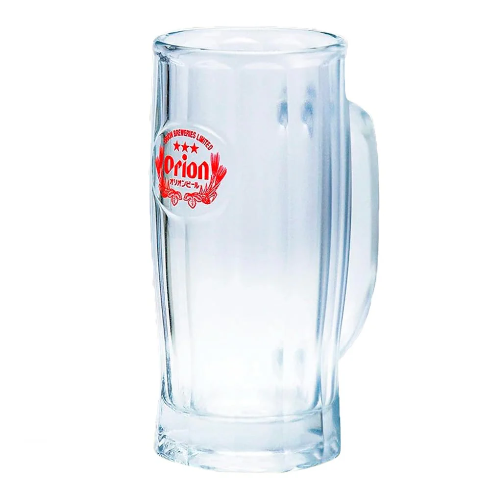 Orion Beer Official Medium Glass Beer Mug Made in Japan 435ml