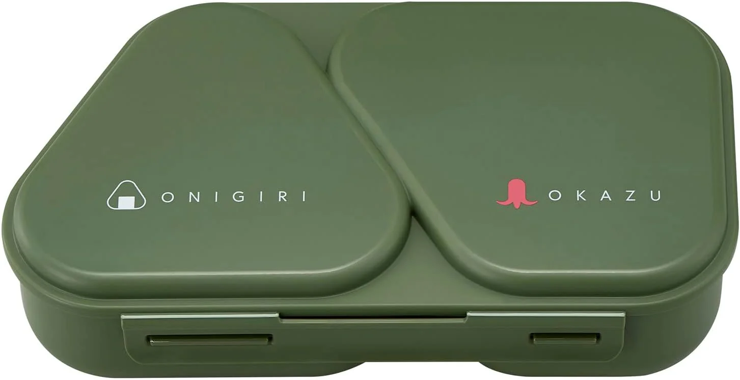 OSK Onigiri Lunch Case White 465ml Made in Japan Microwave Safe LS-15 - Image 10