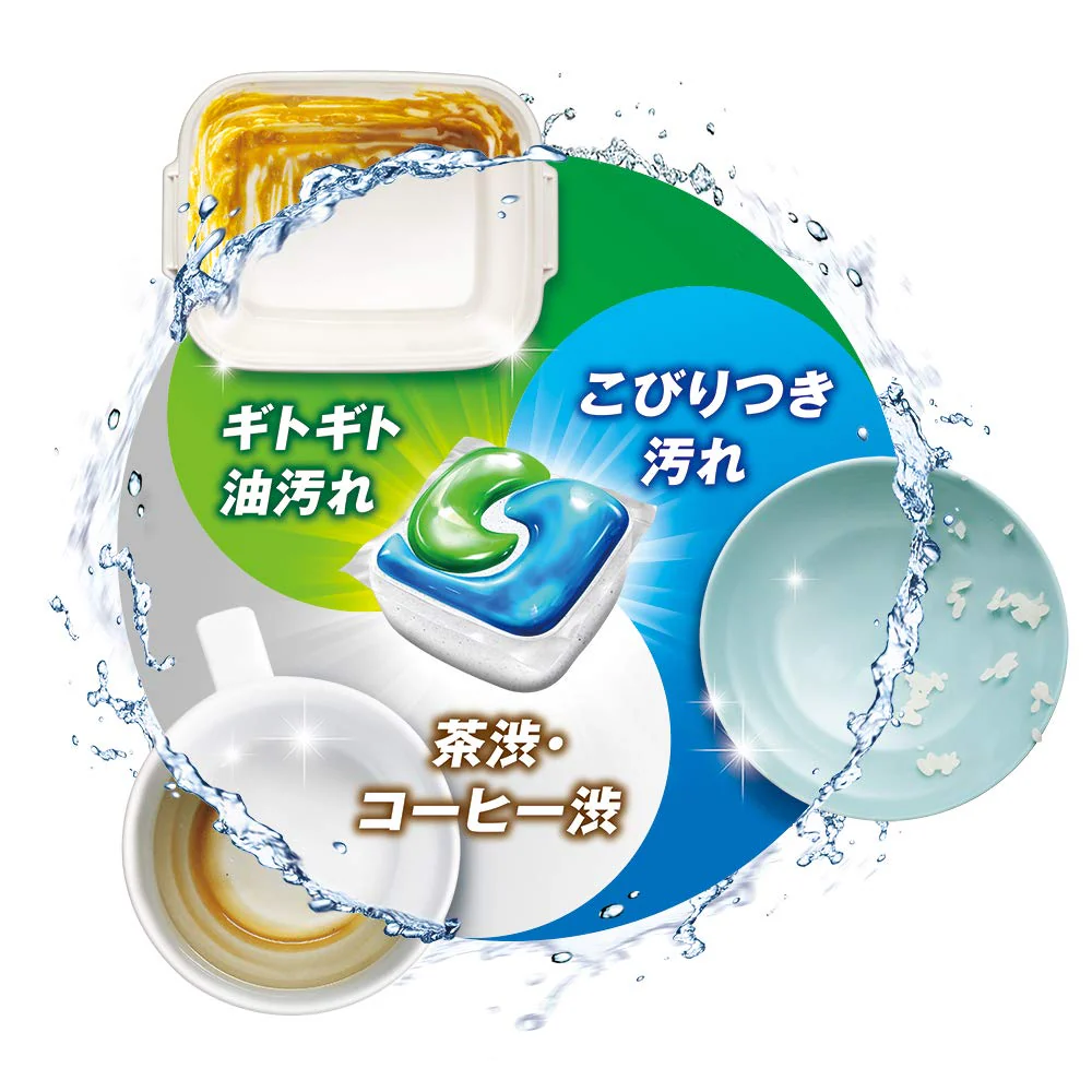 P&G JOY JOY Gel-Tab 3D Extra Large 1 bag (38 pcs.) Dishwasher detergent - Image 6