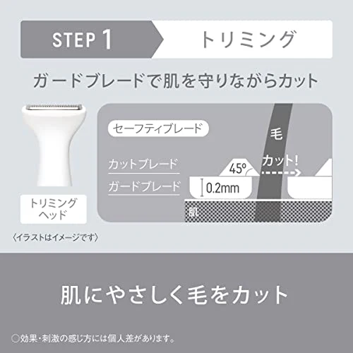 Panasonic Hair Remover VIO Shaver IPX7 waterproof ES-WV62-H - Image 5