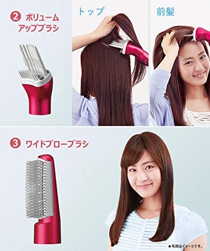 Panasonic Kururu Dryer Nano Care International Rouge Pink EH-KN9C-RP - Image 6