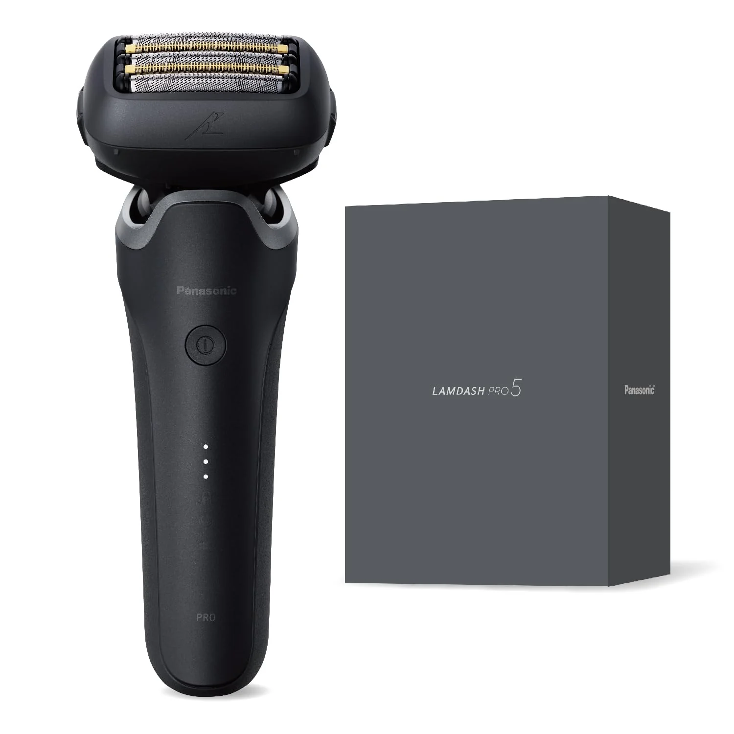 Panasonic Lamdash PRO 5-Blade Men’s Electric Shaver AI+ ES-L551D-K Black AC100~240V