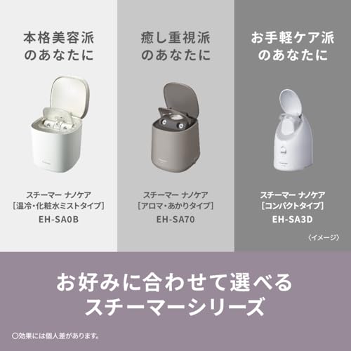 Panasonic Nano Care Compact Steamer EH-SA3D-C Cream AC100V - Image 2
