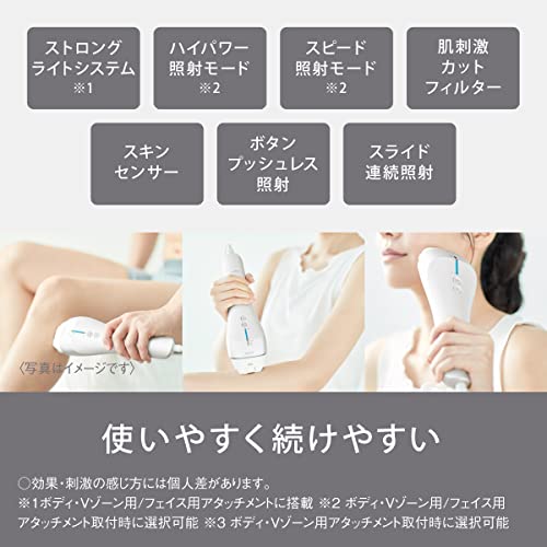 Panasonic Optical Beauty EstheMachine for body & face Gray ES-WP9A-H AC100V-240V - Image 8